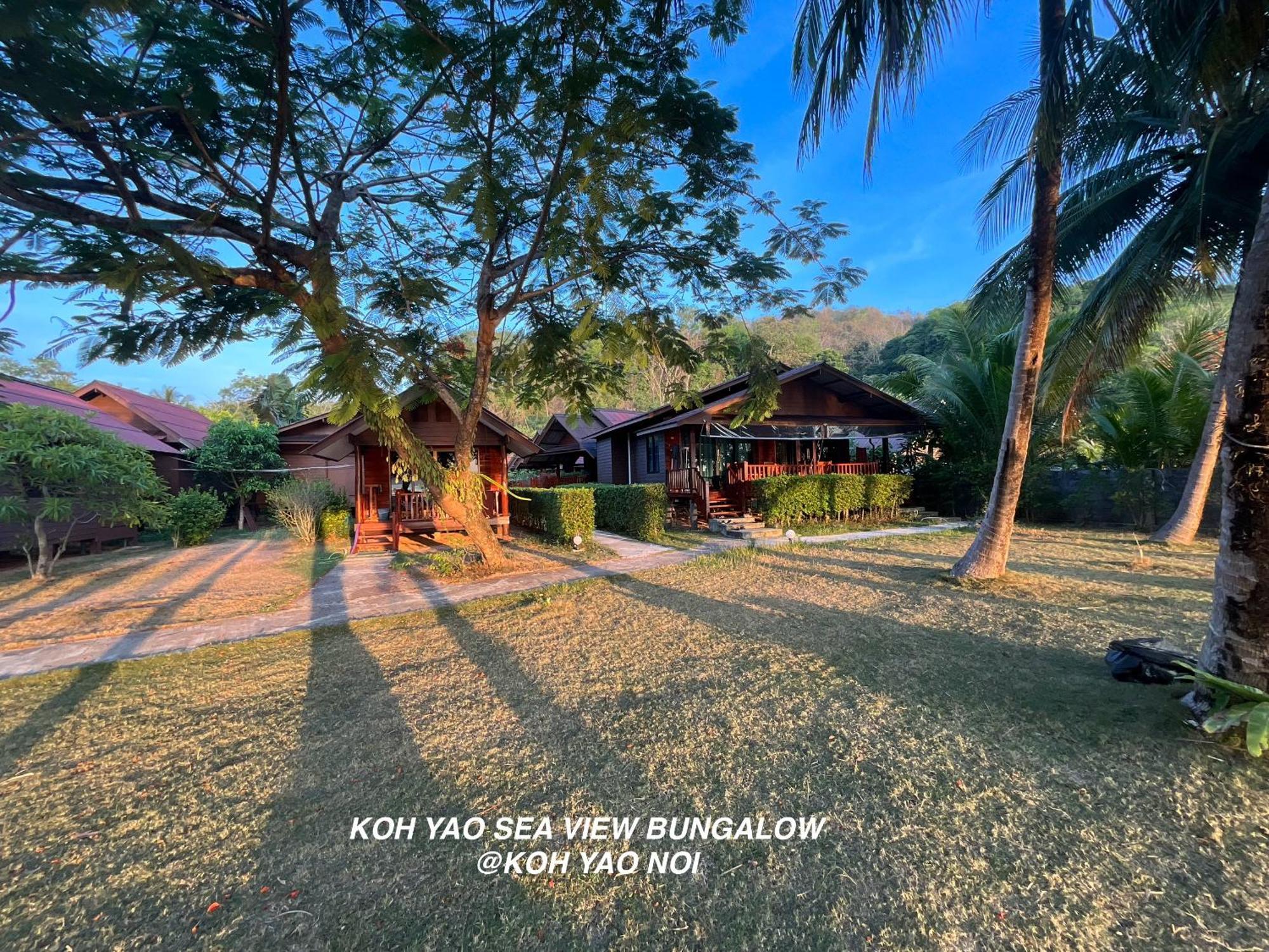 קו יאו נוי Koh Yao Seaview Bungalow מראה חיצוני תמונה